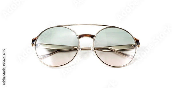 Obraz Sunglasses isolated on white background.