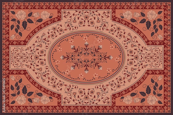 Obraz Floral carpet
