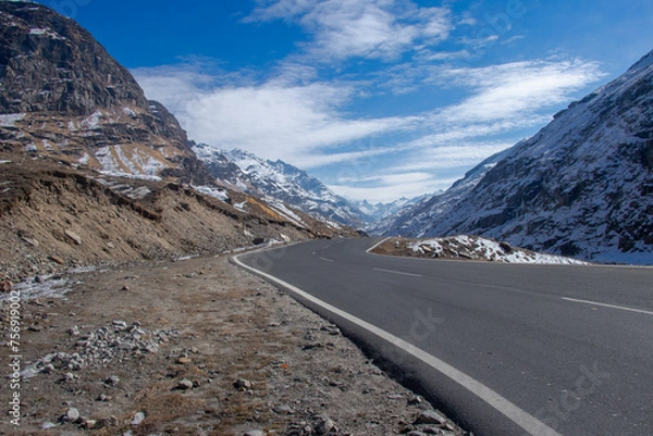 Obraz road to the mountains