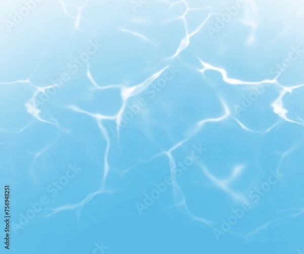 Fototapeta Blue shiny light multicolor abstract background