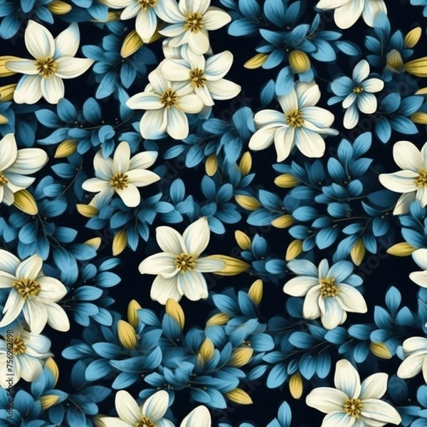 Obraz seamless floral background