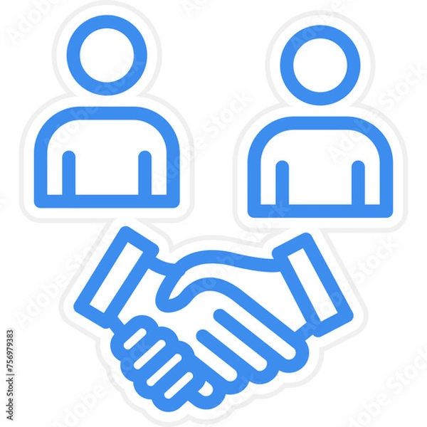 Obraz Crm Icon Style