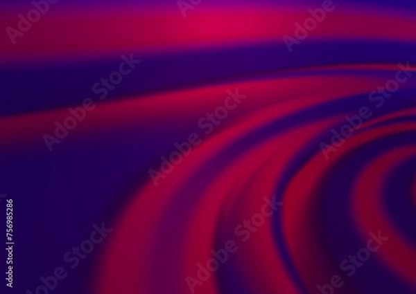 Obraz Dark Purple vector blurred shine abstract background.