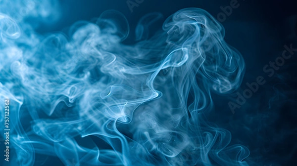 Obraz Dangerous cigarette smoke.