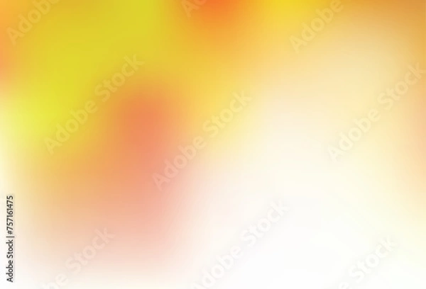 Obraz Light Yellow, Orange vector abstract bright template.