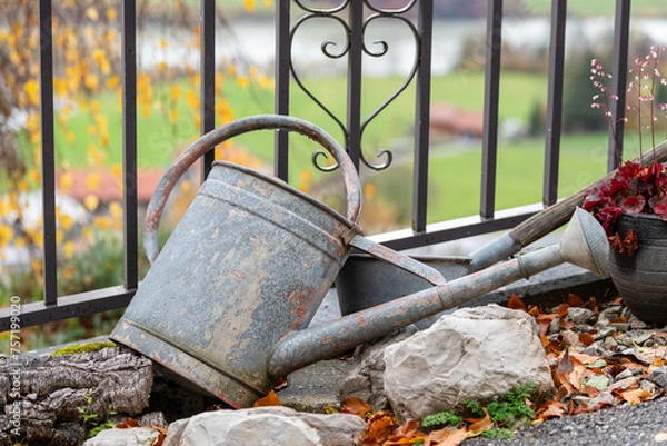 Obraz Old watering can