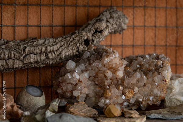 Obraz Stone and wood