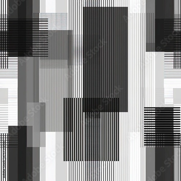 Obraz Striped seamless designs Linear pattern backgrounds