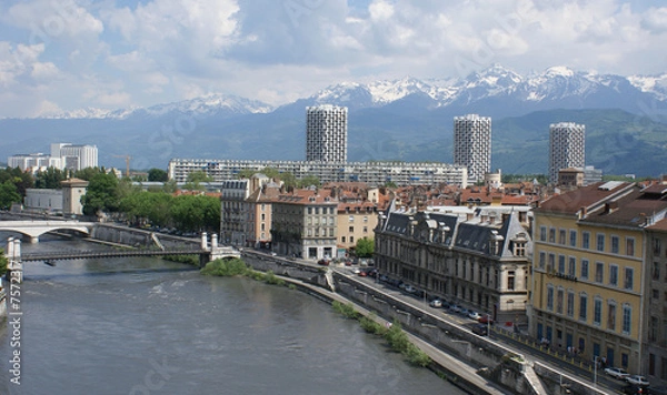 Fototapeta Isère à Grenbole
