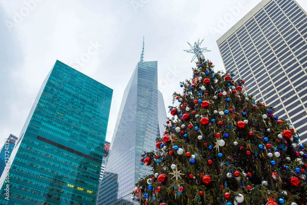 Obraz New York Christmas Tree