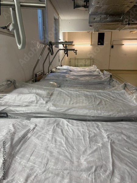Obraz bed in hospital