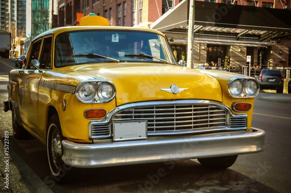 Obraz Retro Taxi
