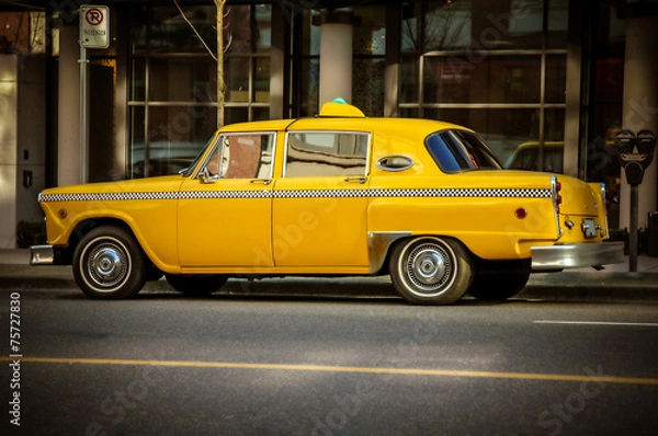 Obraz Retro Taxi