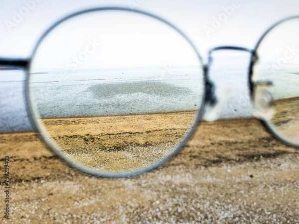 Obraz 안경과 바다