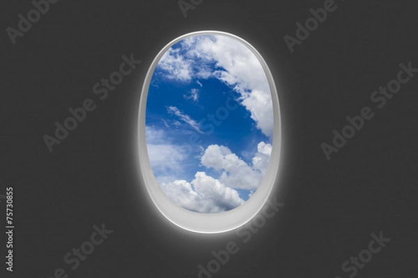 Fototapeta Airplane windows