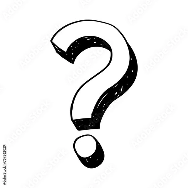 Fototapeta question mark symbol