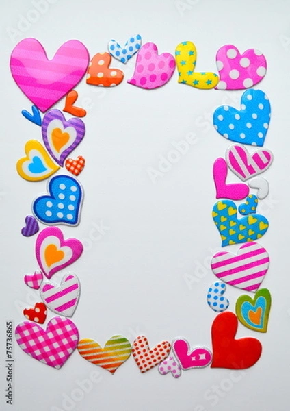 Fototapeta Открытка к дню свитого Валентина