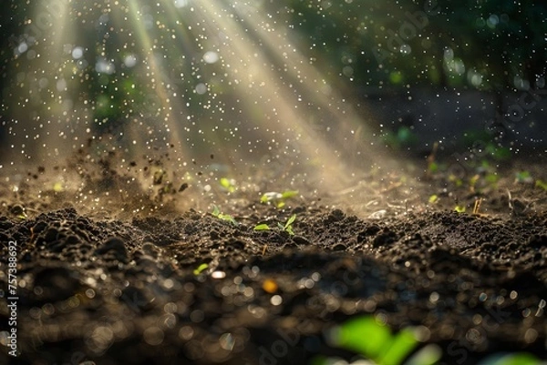 Obraz agriculture crops at the field