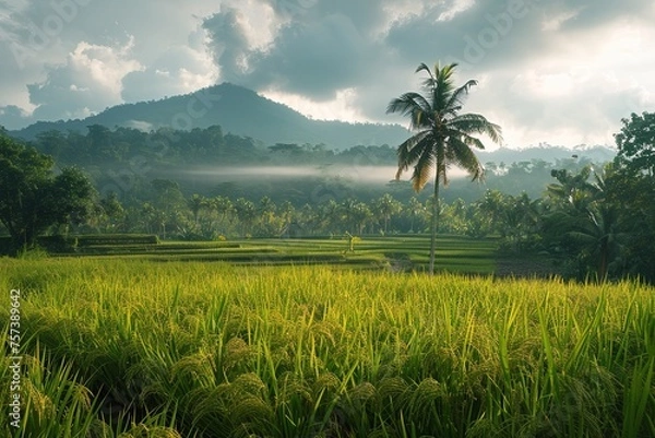 Obraz agriculture crops at the field