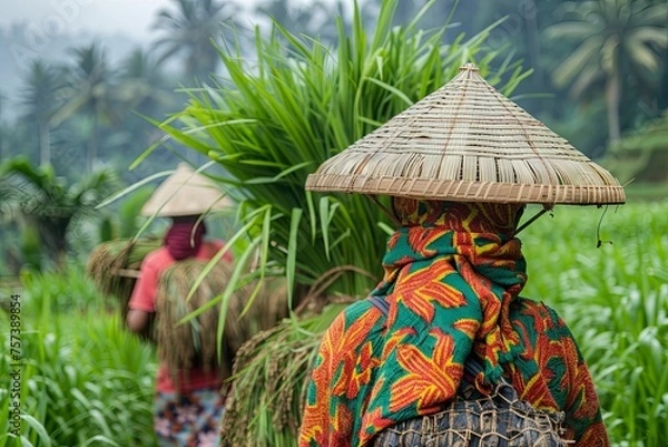 Obraz agriculture crops at the field