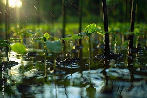 Obraz agriculture crops at the field