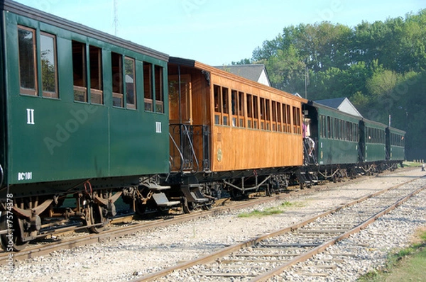 Obraz Train à vapeur