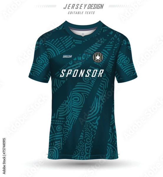 Obraz jersey design sublimation