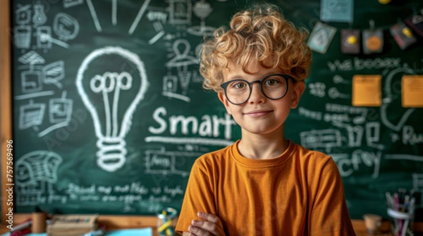 Obraz Smartest kid on class