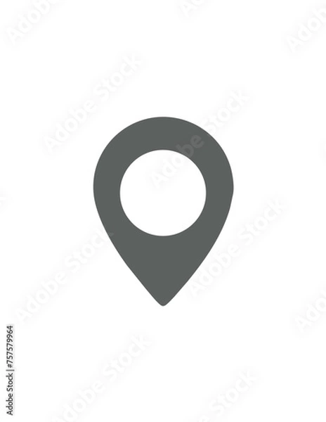 Obraz location pointer icon