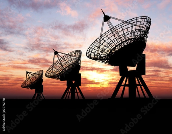Obraz Satelite Dishes
