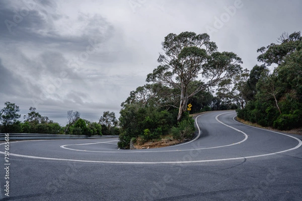 Obraz Winding road in the mountains