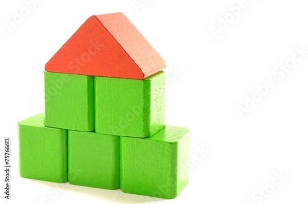 Obraz Konzept Massivbauweise