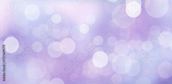 Obraz abstract bokeh background purple and white