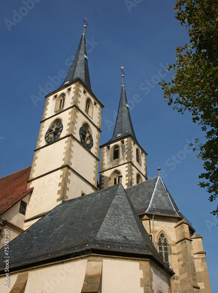 Obraz Kirche in Bad Wimpfen