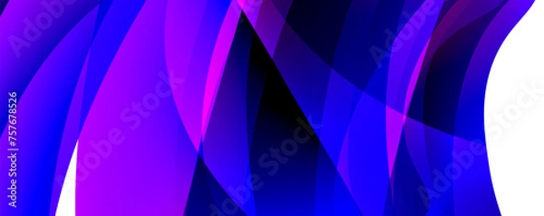 Fototapeta Colorful curve design concept. Vector Illustration For Wallpaper, Banner, Background, Card, Book Illustration, landing page