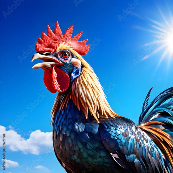 Obraz rooster
