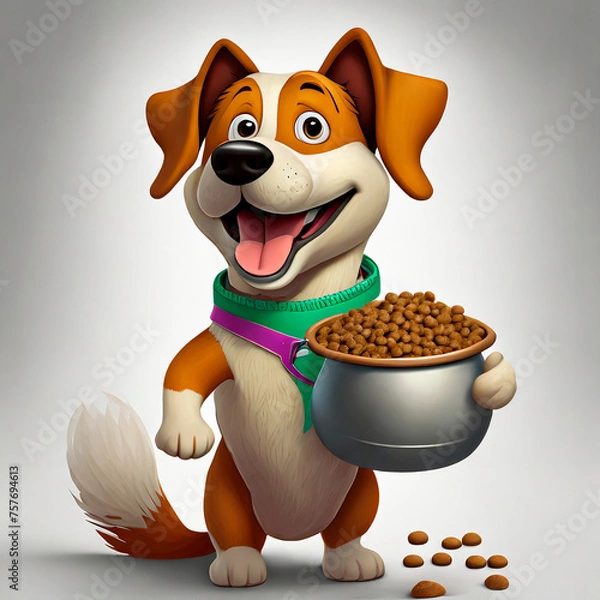 Obraz cachorro, ração