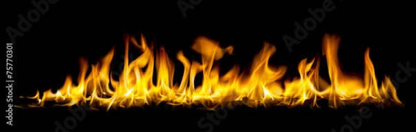 Obraz Szeroki kąt widzenia ognia