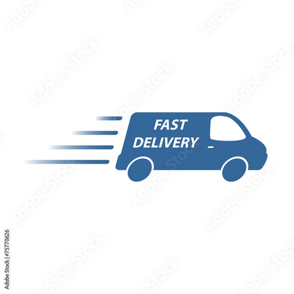 Fototapeta samochód dostawczy