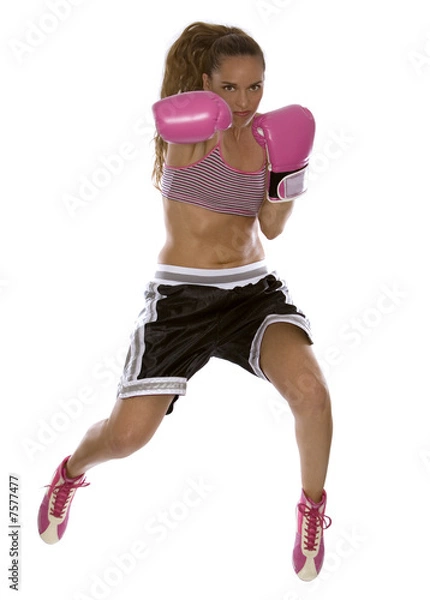 Obraz female boxer