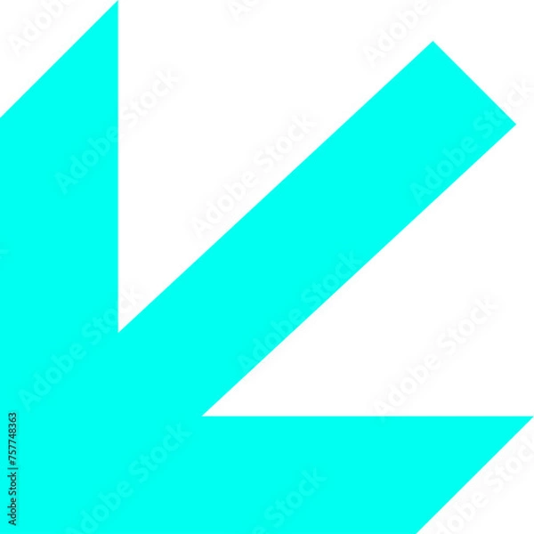 Fototapeta Futuristic tech frame decoration