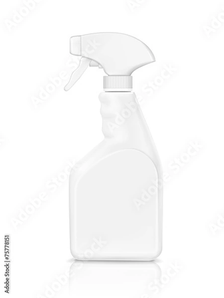 Fototapeta blank bottle spray detergent