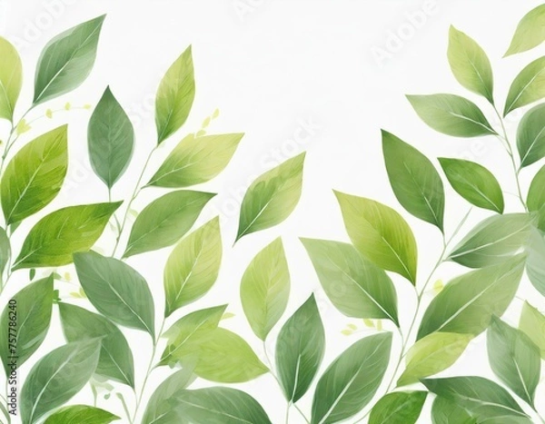 Obraz 新緑の背景