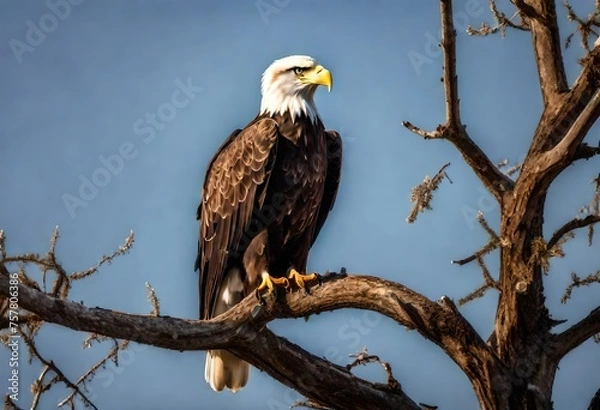Fototapeta american bald eagle