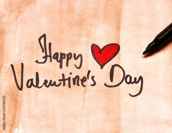 Obraz happy valentines  day