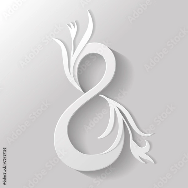 Obraz 8 march congratulatory