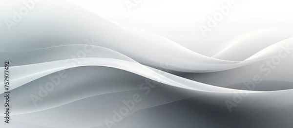 Obraz Abstract Gray Blurred Background with Gradient . New Design Template.