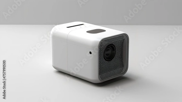 Fototapeta Portable Projector with a Built-in Speaker