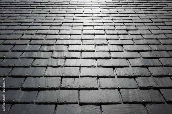 Obraz W tle suchy łupek dachowy