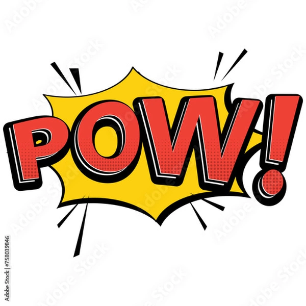 Obraz Comic Effect Vector